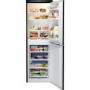 GRADE A2 - HOTPOINT HBD5517B 234 Litre Freestanding Fridge Freezer 50/50 Split A+ Energy Rating 54.5cm Wide - Black
