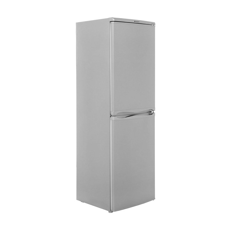 HOTPOINT HBD5517S 234 Litre Freestanding Fridge Freezer 50/50 Split A+ Energy Rating 54.5cm Wide - Silver
