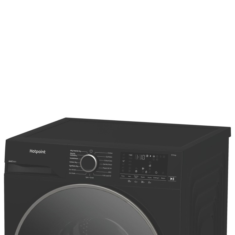 Hotpoint AntiStain 9kg Wash 6kg Dry 1400rpm Washer Dryer - Black