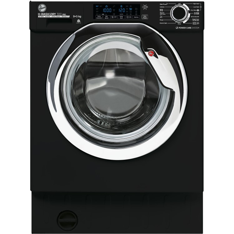 Hoover WASH&DRY 300 9kg Wash 5kg Dry 1600rpm Integrated Washer Dryer - Black
