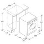 Refurbished Hoover H WASH&DRY 300 HBDOS695TAMCE-80 Integrated 9/5KG 1600rpm Spin Washer Dryer