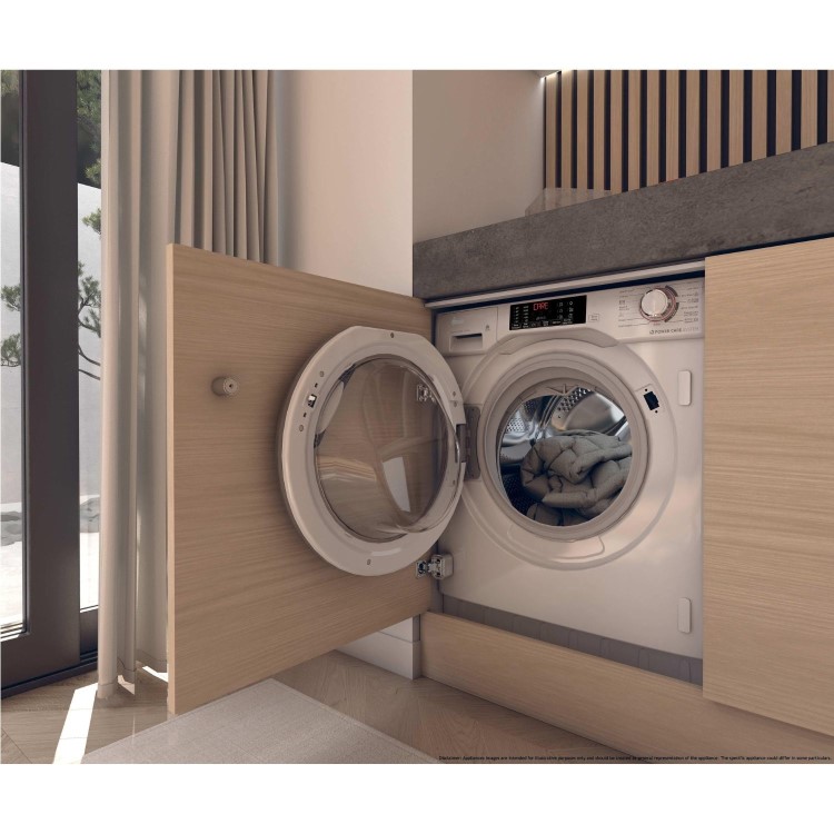 Hoover H-Wash & Dry 300 8kg Wash 5kg Dry 1400rpm Integrated Washer Dryer - White