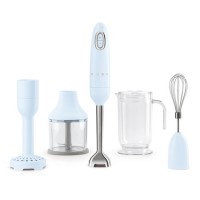 Smeg HBF02PBUK Retro Style Hand Blender - Pastel Blue