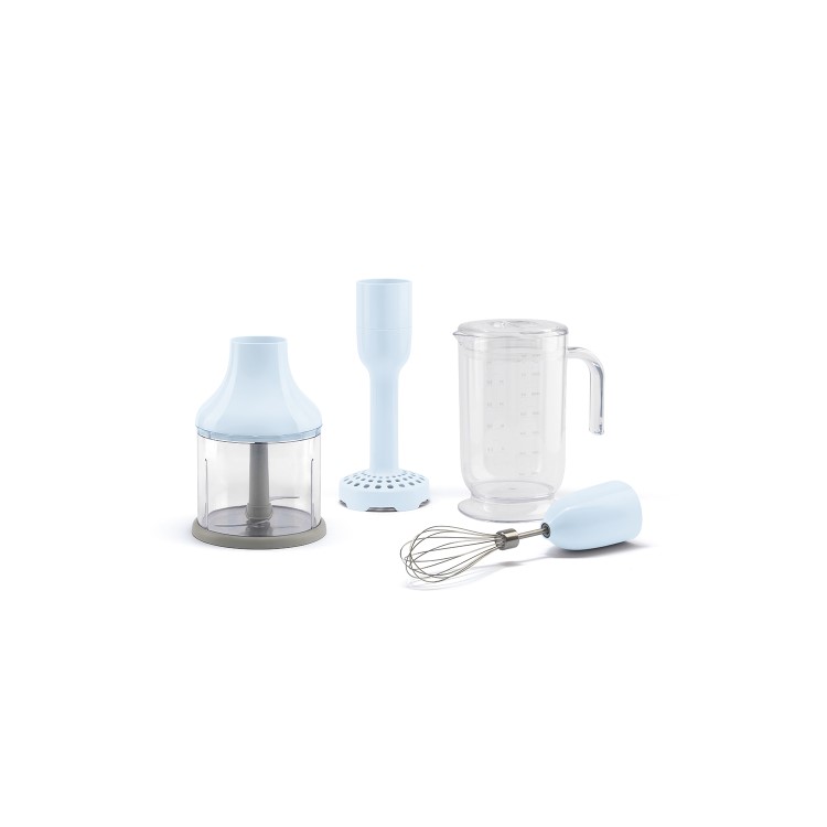 Smeg HBF02PBUK Retro Style Hand Blender - Pastel Blue