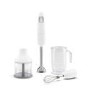 Smeg 50’s Style White Hand Blender – 700W Immersion Blender with Accessories - HBF03WHUK