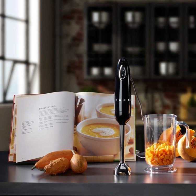 Smeg 50's Style Hand Blenders with Accessories - Black