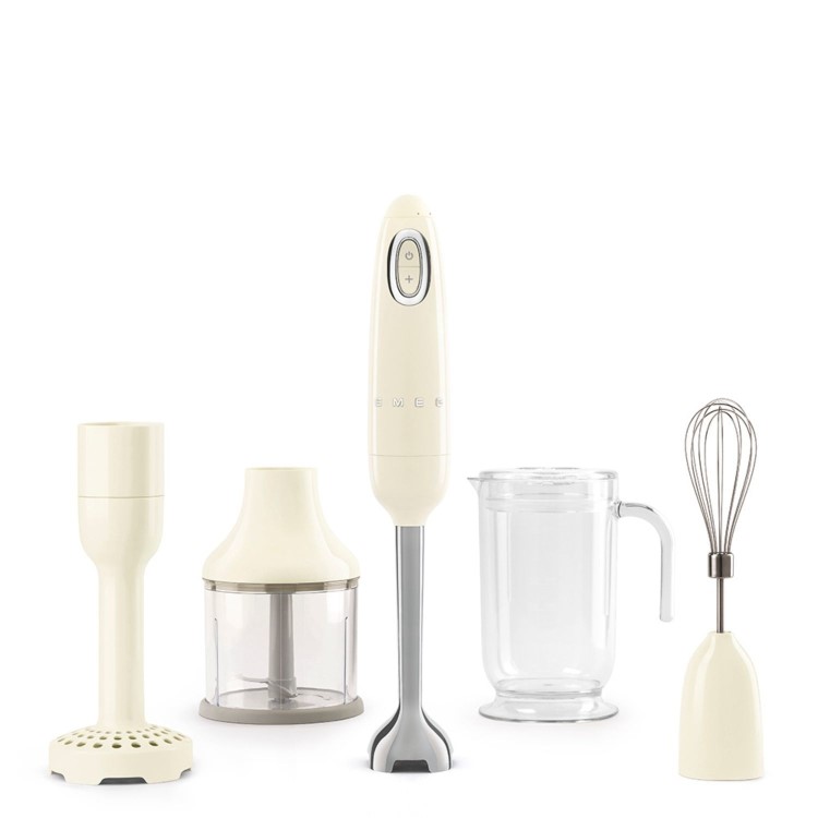 Smeg 50's Style Hand Blenders with Accessories - Cream
