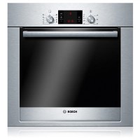 Bosch HBG33B550B Exxcel Built-in Single Multi-function Oven in Brushed Steel