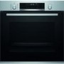 Bosch Serie 6 Multifunction Electric Single Oven With Catalytic Cleaning & Meat Probe - Stainless Steel