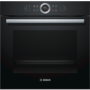 GRADE A2 - Bosch HBG634BB1B Serie 8 Multifunction Electric Built-in Single Oven With Catalytic Liners
