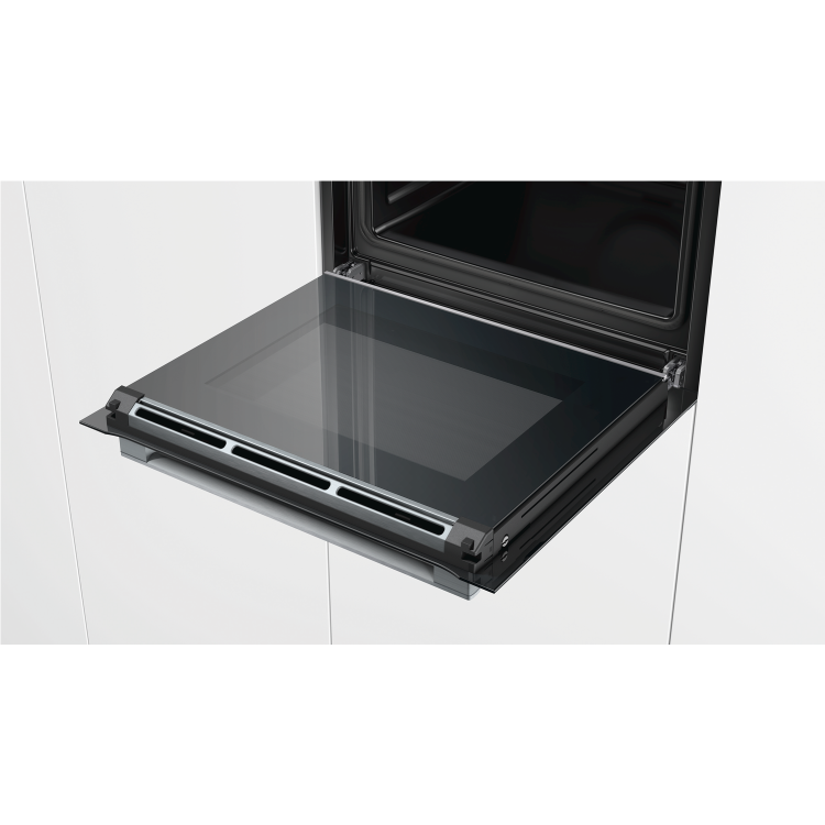 GRADE A2 - Bosch HBG634BB1B Serie 8 Multifunction Electric Built-in Single Oven With Catalytic Liners