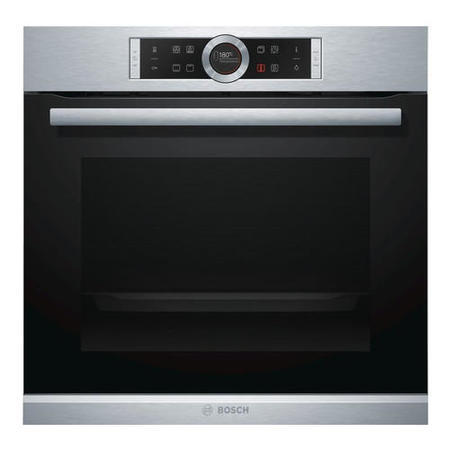 GRADE A1 - Bosch HBG634BS1B Huge 71L Multifunction Single Oven Stainless Steel