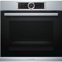 GRADE A1 - Bosch HBG674BS1B 71 Litre Multifunction Electric Built-in Single Oven Stainless Steel