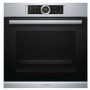 GRADE A3 - Bosch HBG674BS1B Serie 8 Multifunction Electric Single Oven with 71L Capacity - Stainless Steel