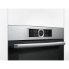 GRADE A2 - Bosch HBG674BS1B Serie 8 Multifunction Electric Single Oven with 71L Capacity - Stainless Steel