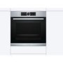 GRADE A3 - Bosch HBG674BS1B Serie 8 Multifunction Electric Single Oven with 71L Capacity - Stainless Steel