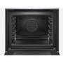 GRADE A3 - Bosch HBG674BS1B Serie 8 Multifunction Electric Single Oven with 71L Capacity - Stainless Steel