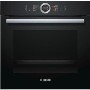 Bosch HBG6764B1B built-in/under single oven Electric Built-in  in Black