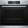Bosch HBG6764S6B Series 8 Electric Self Cleaning Single Oven and Home Connect - Stainless Steel