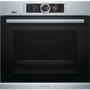 Bosch HBG6764S6B Series 8 Electric Self Cleaning Single Oven and Home Connect - Stainless Steel