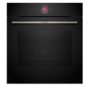 Bosch Series 8 Electric Self Cleaning Single Oven - Black