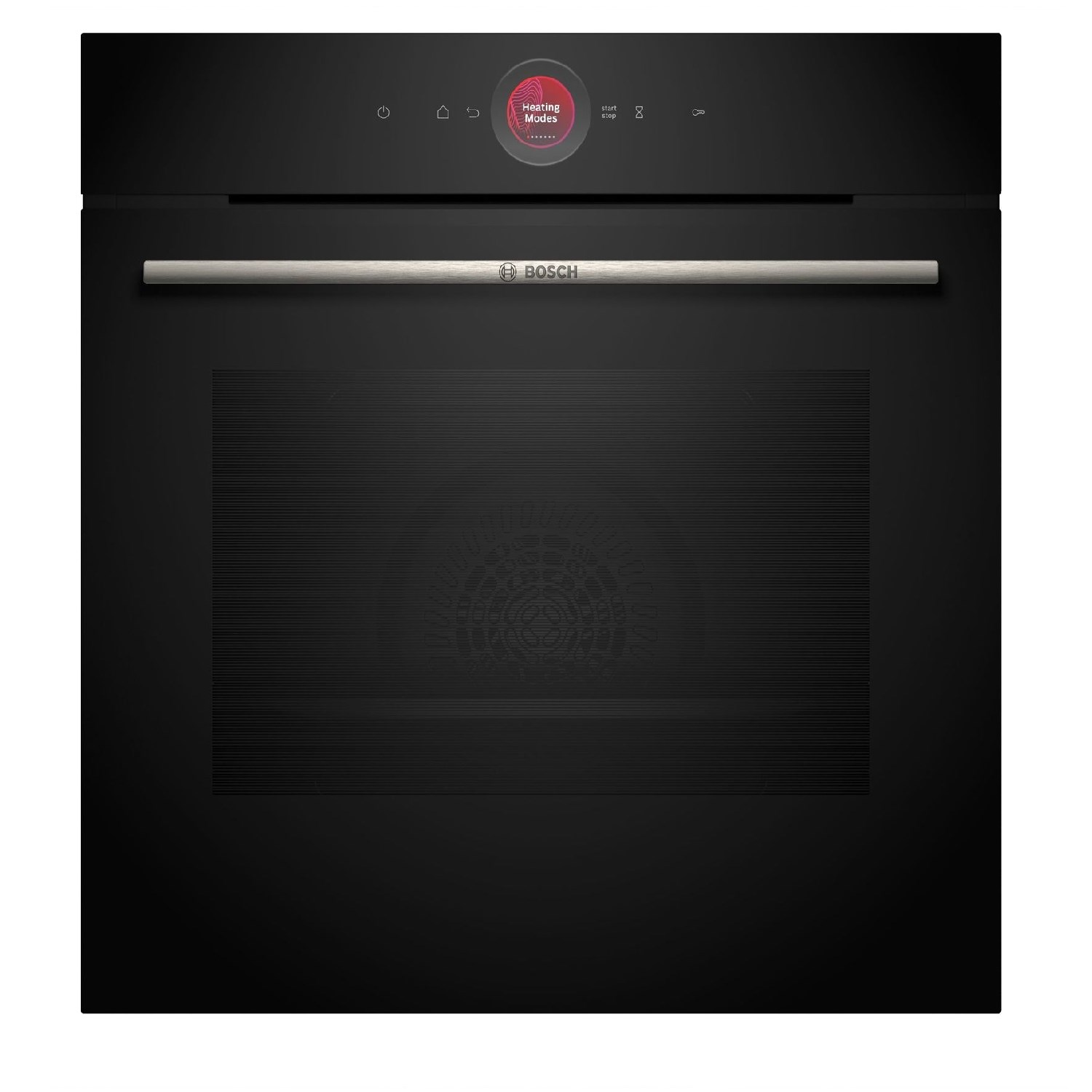 Photos - Oven Bosch HBG7741B1B Series 8 Electric Self Cleaning Single  - Black 