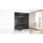 Bosch Series 8 Electric Self Cleaning Single Oven - Black