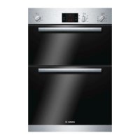 BOSCH HBM13B150B Classixx Electric Built-in Double Oven in Brushed Steel in Stainless steel