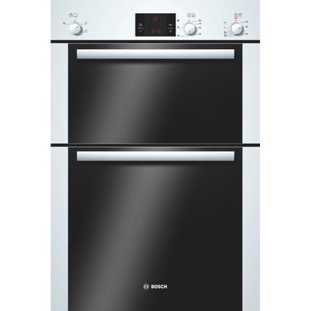 BOSCH HBM13B221B Classixx Electric Built-in Double Fan Oven - White