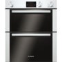 BOSCH HBN13B221B Avantixx Electric Built-under Double Hot Air Oven - White