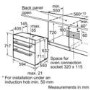 GRADE A2 - BOSCH HBN13B251B Classixx Electric Built-under Double Hot Air Oven Stainless Steel