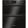 BOSCH HBN13B261B Classixx Electric Built-under Double Hot Air Oven - Black