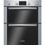 BOSCH HBN43B250B Classixx Electric Built Under Double Hot Air Oven - Brushed Steel