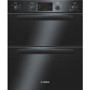 BOSCH HBN43B260B Classixx Electric Built-under Double Multifunction Oven - Black