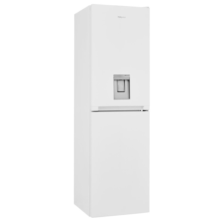 Refurbished Hotpoint HBNF55182WAQUAUK Freestanding 344 Litre 50/50 Frost Free Fridge Freezer White