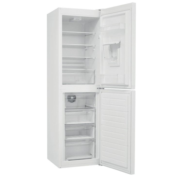 Refurbished Hotpoint HBNF55182WAQUAUK Freestanding 344 Litre 50/50 Frost Free Fridge Freezer White