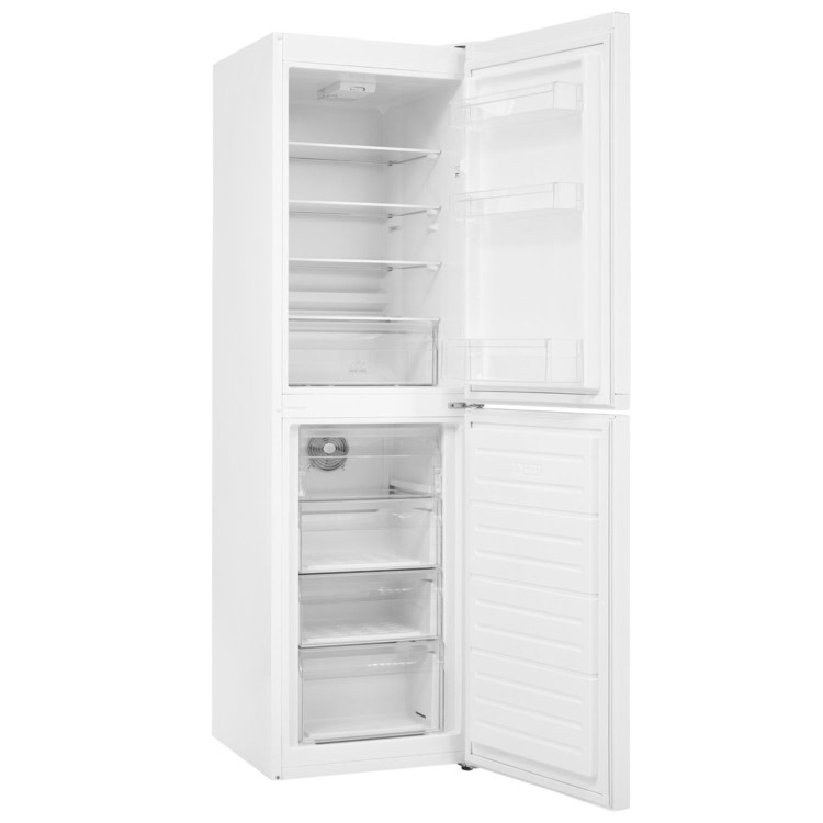 Refurbished Hotpoint HBNF55182WUK Freestanding 344 Litre 50/50 Frost Free Fridge Freezer White
