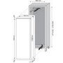 Refurbished Hoover HBOL172UK/N Integrated 316 Litre Larder Fridge