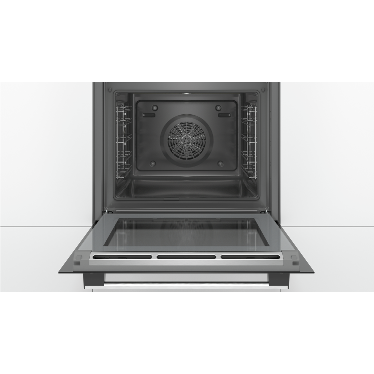 GRADE A2 - Bosch HBS573BS0B Serie 4 Multifunction Electric Built-in Single Oven With Pyrolytic Cleaning - Stainless Steel