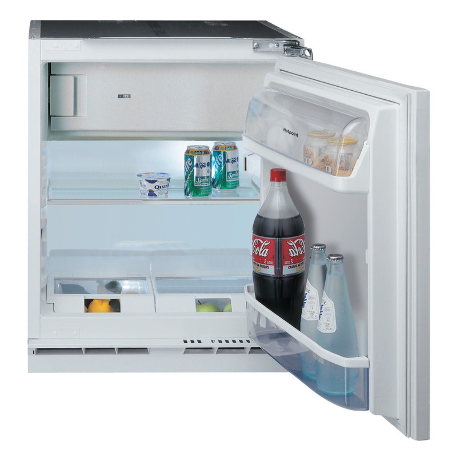 Hotpoint HBUF011 82cm High Integrated Undercounter Fridge with Ice Box