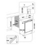 Hotpoint 144 Litre Integrated Under Counter Fridge