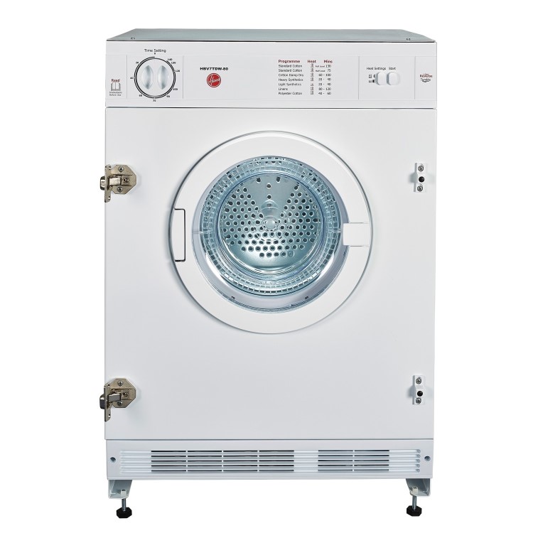 Hoover HBV7TDW 7kg Integrated Vented Tumble Dryer - White