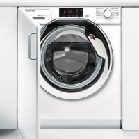 GRADE A2 - Hoover HBWM814DC-80 8kg 1400rpm Integrated Washing Machine