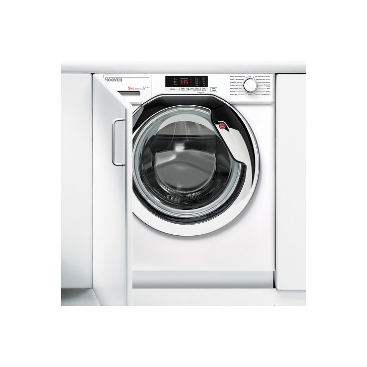 GRADE A2 - Hoover HBWM914SC-80 9kg 1400rpm Spin Integrated Washing Machine - White