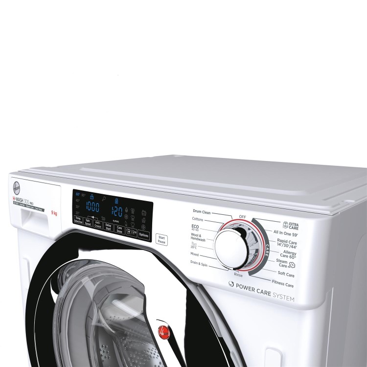 Hoover H-Wash 300 9kg 1600rpm Integrated Washing Machine - White