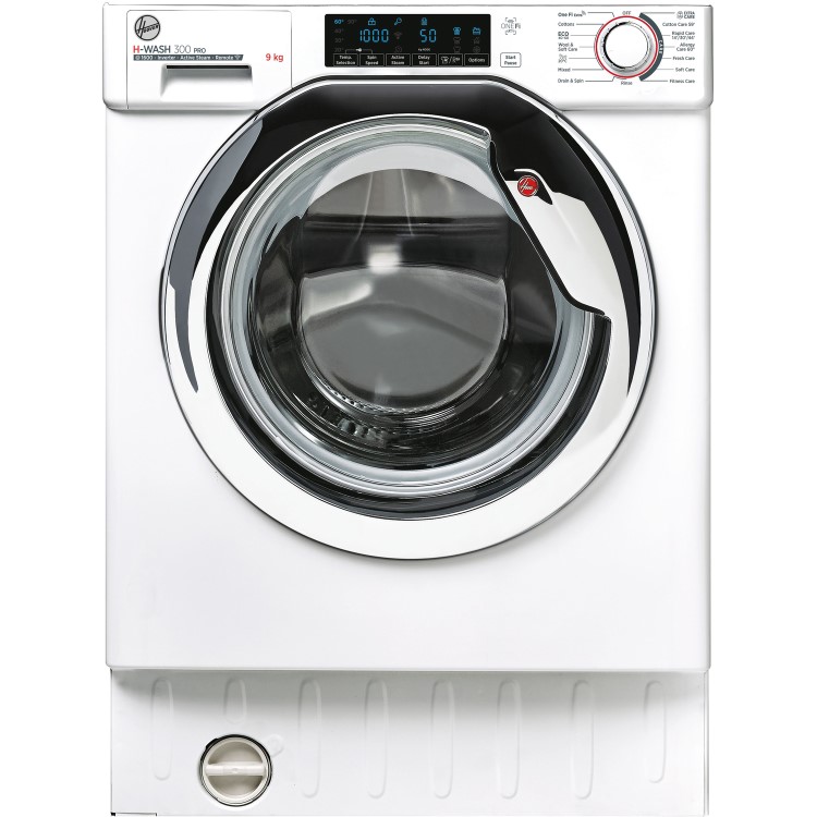 GRADE A1 - Hoover HBWOS69TAMCE-80 9kg 1600rpm Integrated Washing Machine