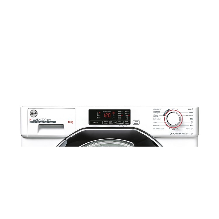 Hoover H-Wash 300 8kg 1400rpm Integrated Washing Machine - White