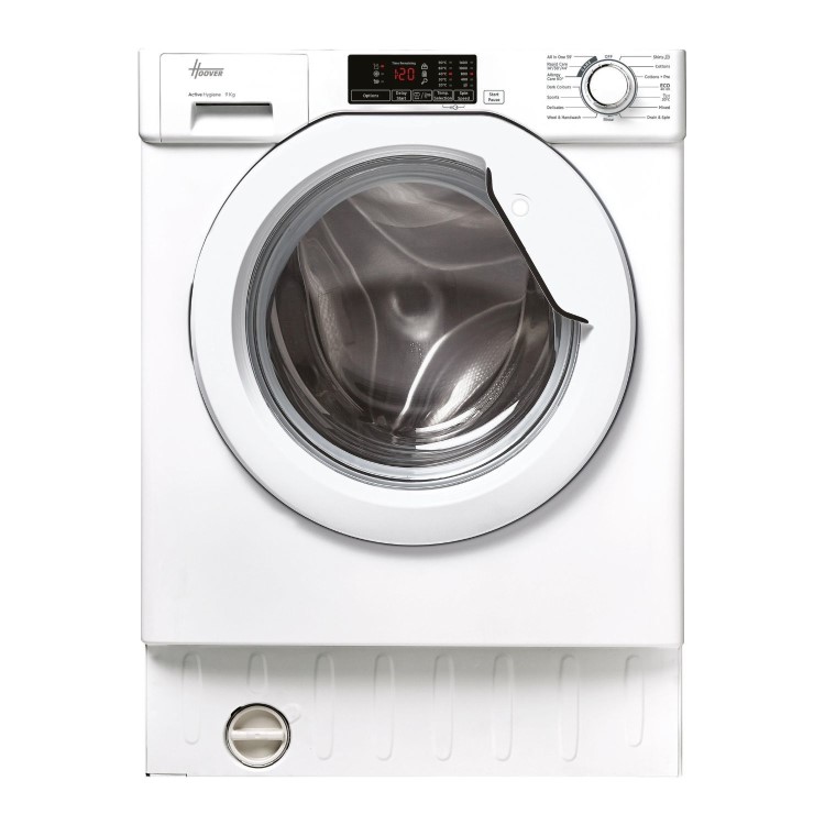 Hoover H-Wash 300 9kg 1400rpm Integrated Washing Machine - White