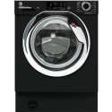 A2/HBWS49D3ACBE-80 Refurbished Hoover WASH 300 HBWS49D3ACBE-80 Integrated 9KG 1400 Spin Washing Machine Black