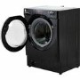 Refurbished Hoover WASH 300 HBWS49D3ACBE-80 Integrated 9KG 1400 Spin Washing Machine Black